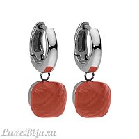 Серьги Qudo Firenze Red Tulip 300345 R/S