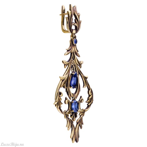 Серьги Fiore di Firenze OR1540 TANZANITE фото 14