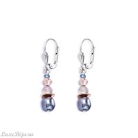 Серьги Coeur de Lion Grey 4863/20-1200