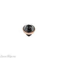Шарм Qudo Bottone crystal silver 680105 BW/RG