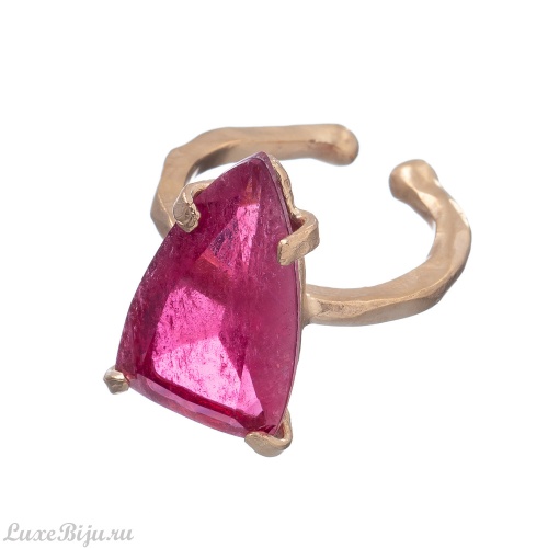 Кольцо Estrosia, разъемное, с кристаллом, ES-ANM32 лиловый