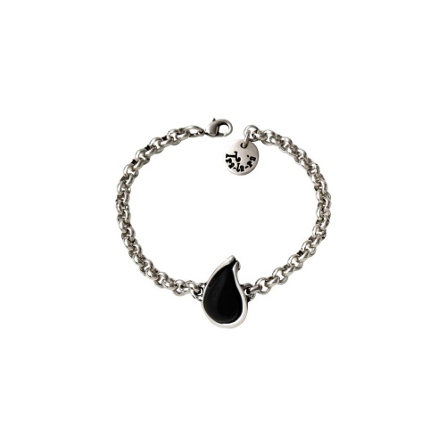 Браслет Tra-la-ra, Infinity, со вставкой из смолы, TLR23-231P004 черный