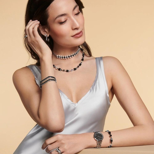 Колье Coeur de Lion Black-Crystal, 4018/10-1318 фото 2