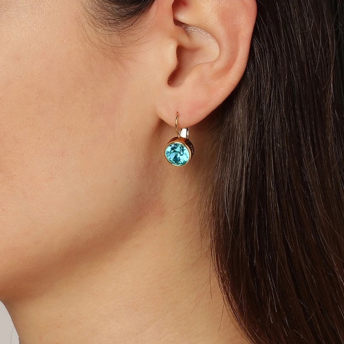 Серьги Dyrberg Kern LOUISE SG AQUA, 420015 BL/G фото 2
