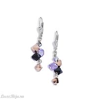 Серьги Coeur de Lion Purple 4938/20-0800