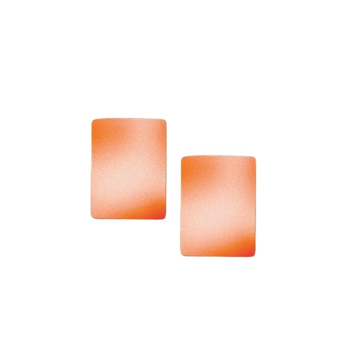 Серьги Katerina Vassou, Peony, геометрический дизайн, KV24.1-308960GORANGE оранжевый
