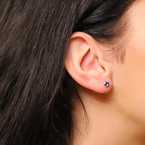 Серьги Coeur de Lion Blue-Silver, 0227/21-0717 фото 2