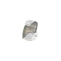 Кольцо Nature Bijoux, Mindoro, разъемное, с перламутром, NB25.2-19-25930 серый