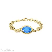 Браслет Qudo TIVOLA UNICA big (G/P) Royal blue delite, 189684