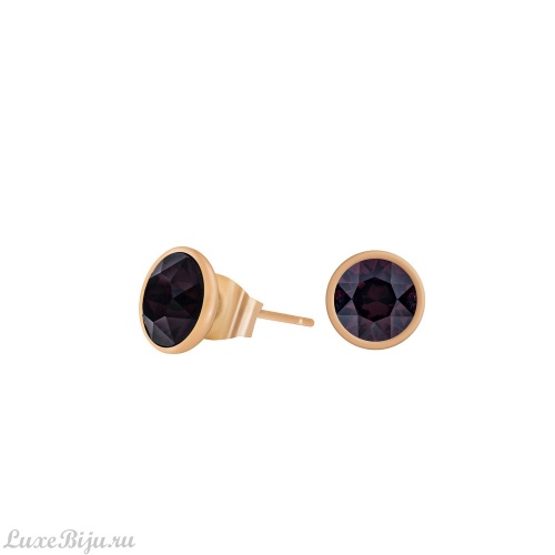 Пусеты Fiore Luna Burgundy Delite SWE298 BD RG