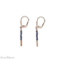 Серьги Coeur de Lion Anthracite 4960/20-1223