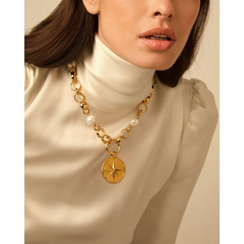 Колье VIDDA, Mainson, с жемчугом и подвеской, VD26.1-02366 серебристый фото 3