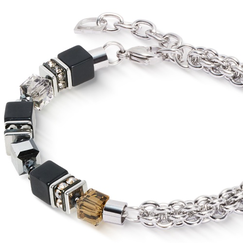 Браслет Coeur de Lion Black-Silver, 3021/30-1317 фото 2