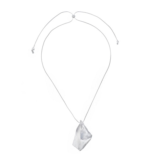 Колье Dansk Copenhagen, Elysian, с фактурной подвеской, DNSK26.1-9C2601045 серебристый