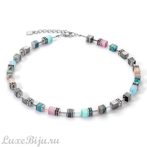 Колье Coeur de Lion Rose-Aqua, *5090/10-1919