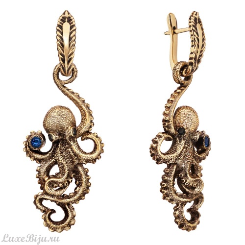 Серьги Fiore di Firenze OR2032 BLU фото 3