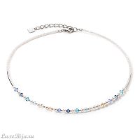 Колье Coeur de Lion Princess Light Blue 6022/10-0720