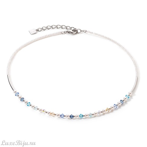 Колье Coeur de Lion Princess Light Blue 6022/10-0720