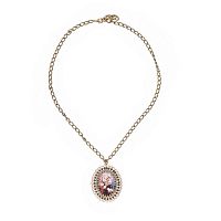 Колье Celeste G, с винтажным кулоном, CS26.1-2097 золотистый