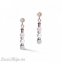 Серьги Coeur de Lion Lilac-Beige, *5045/21-0836