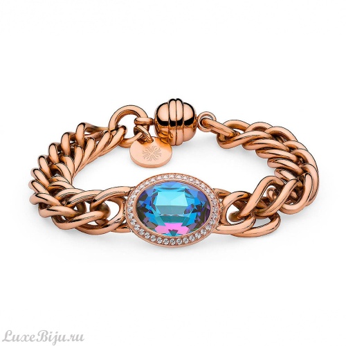 Браслет Qudo Army green delite 137411 G/RG