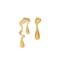 Серьги Dansk Copenhagen, Courage Waterproof, асимметричные, DNSK26.1-3W2407008 золотистый
