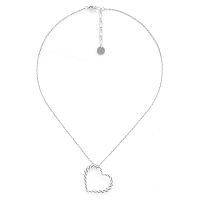 Колье ORI TAO, Merida, с сердцем, OT24.2-15-31821 серебристый