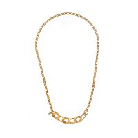 Колье Dansk Copenhagen, Anastazia, удлиненное, с крупными звеньями, DNSK26.1-9C2507021 золотистый