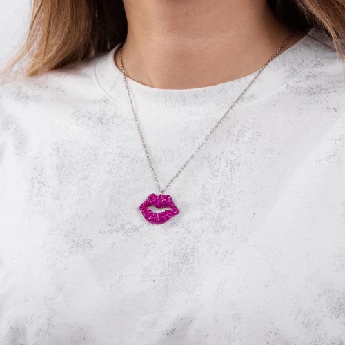 Колье Moon Paris, Ringo, "Искушение", с кристаллами, MR-24.05-015 лиловый фото 3