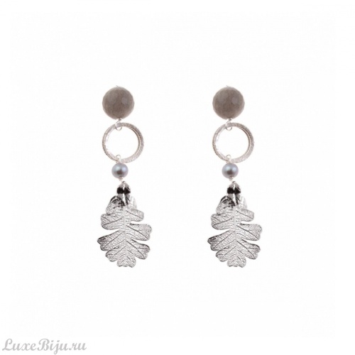 Серьги Ester Bijoux Дуб OR1091-S BW