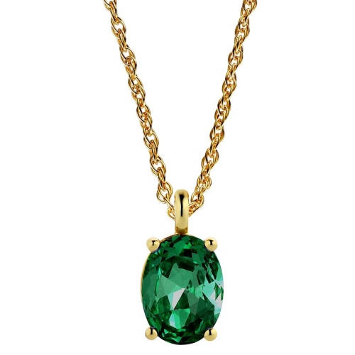 Колье Dyrberg Kern BARGA SG EMERALD GREEN, 430153