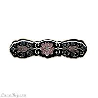 Заколка для волос Clara Bijoux Ромашка G40562 BW/V