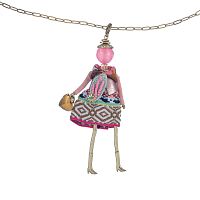 Подвеска Miamelie, кукла Надия, MiA-2512-CL8141 золотистый