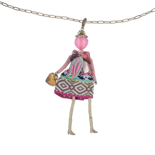 Подвеска Miamelie, кукла Надия, MiA-2602-CL8141 золотистый