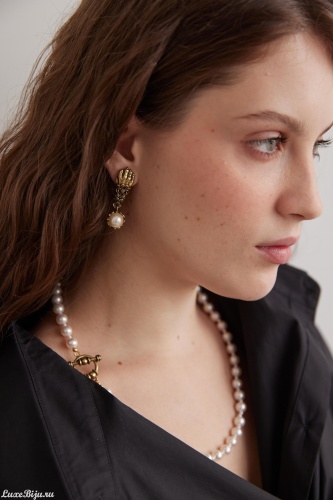 Серьги Fiore di Firenze OR3226 ZAMPA PERLA фото 3