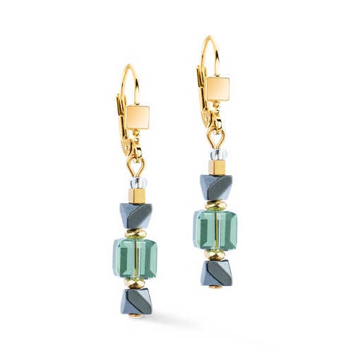 Серьги Coeur de Lion Green-Turquoise, 4243/20-0506