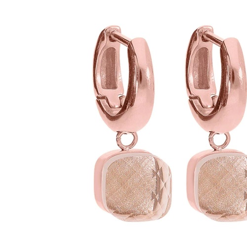 Серьги Qudo Firenze apricot, 300383 R/RG фото 5