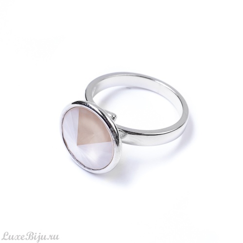 Кольцо Moon Paris, Ringo, разъемное, с кристаллом, MR-22.03-062 бежевый
