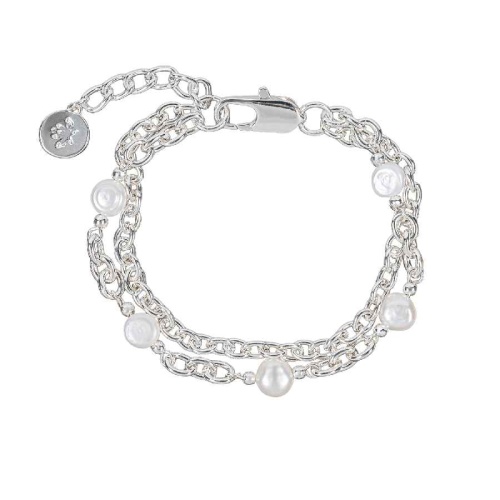 Браслет Fiore Luna Pearle Double Сarabiner, CL4511 S