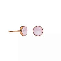 Пусеты Fiore Luna Crystal Powder Rose, SWE298 PR RG