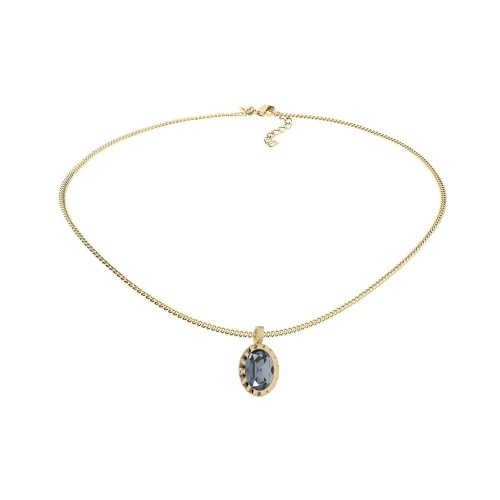 Колье Qudo TIVOLA UNICA big (G/P) Silver night 3cm, 420615 фото 3