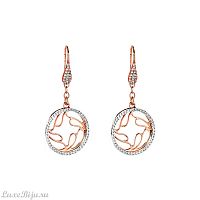 Серьги Boccadamo XOR207RS BR/RG