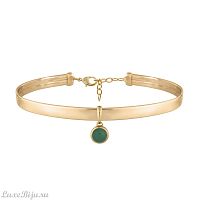Чокер Possebon Green Quartz B0112.16 G/G