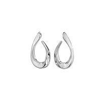 Серьги Dansk Copenhagen, Courage Waterproof, с лаконичным дизайном, DNSK25.2-3W2501012 серебристый