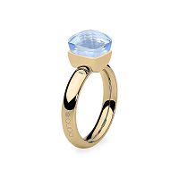 Кольцо Qudo FIRENZE 18.5 (G) Hellblau, 107001/40-4733 18.5