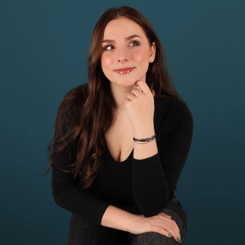 Браслет TARATATA, Clair de lune, со смолой,бусинами и слюдяной пудрой, TT-H24-04306-207 зеленый фото 3