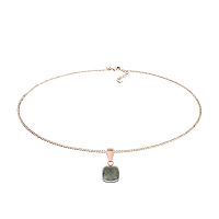 Колье Qudo Firenze smoky quartz, 400029.1 BW/RG