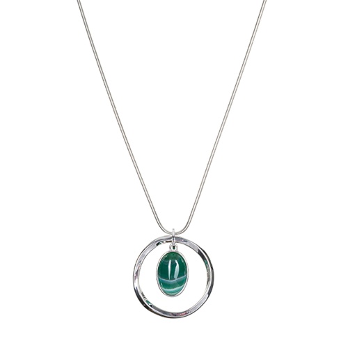 Колье Fiore Luna GREEN QUARTZ, LN5144 G/S фото 3