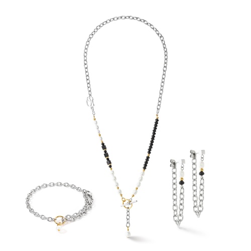 Серьги Coeur de Lion Black-White, 1133/21-1314 фото 5