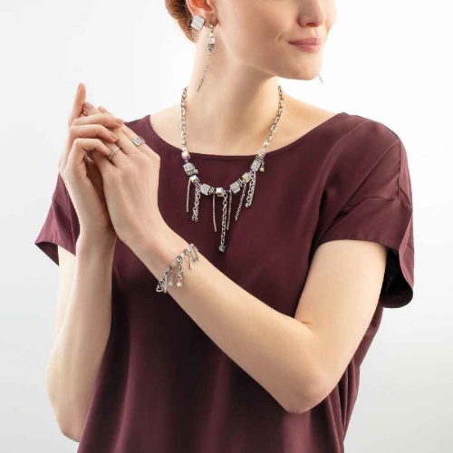 Серьги Coeur de Lion Crystal-Silver, 3020/21-1817 фото 7